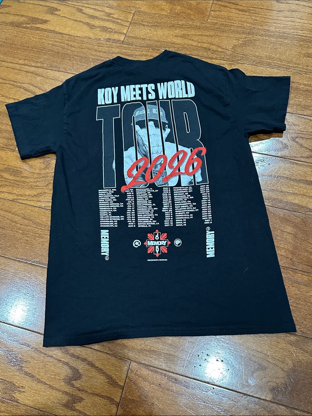Jo Koy Black Graphic Crewneck 2026 show T-Shirt